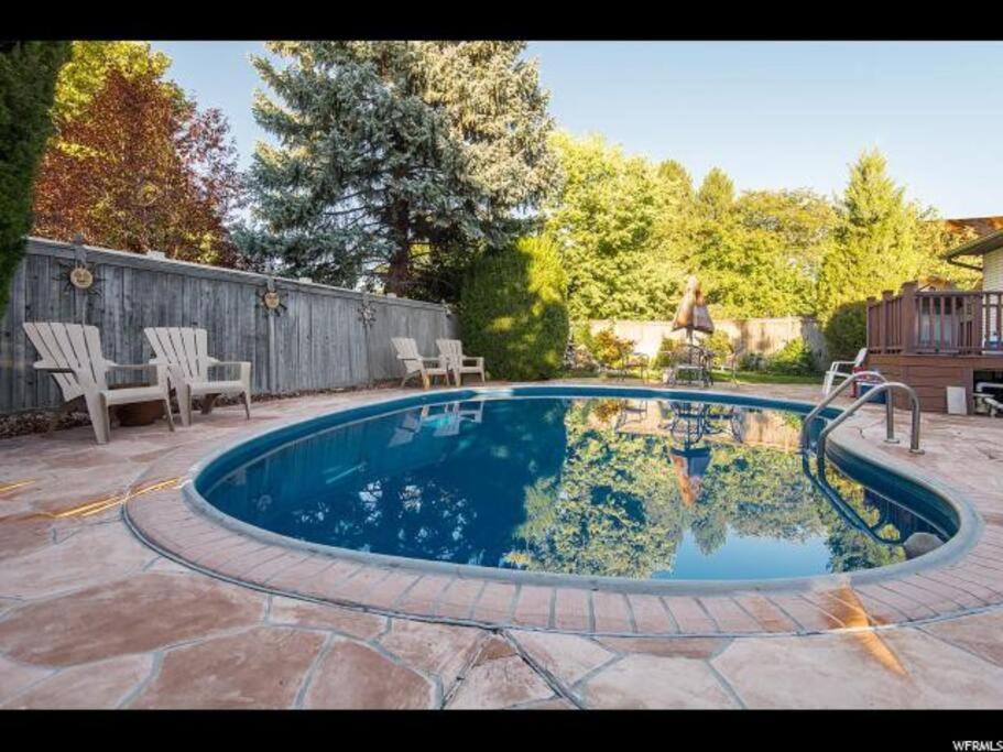 Wasatch Front Home With Pool Close To Everything! 머레이 외부 사진